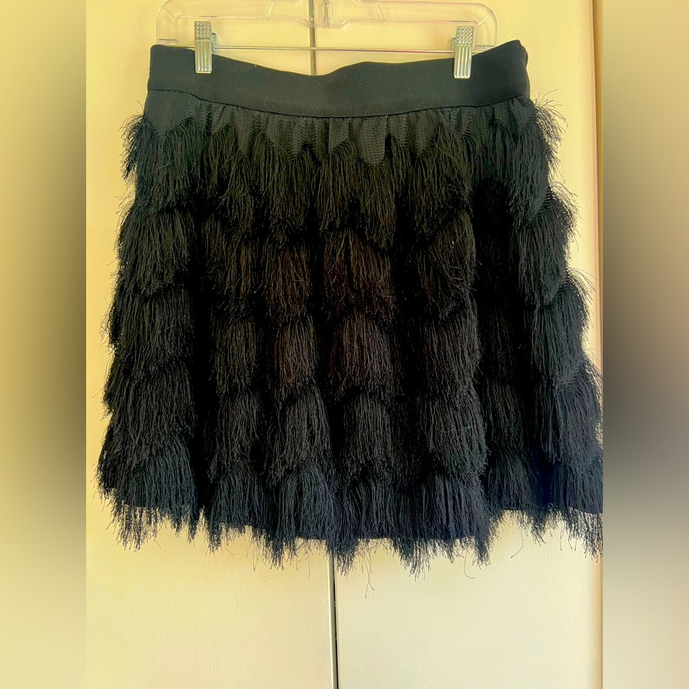 Banana republic fringe skirt L